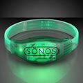 60 Day Custom Sound Activated Light Up Green LED Flashing Bracelet
